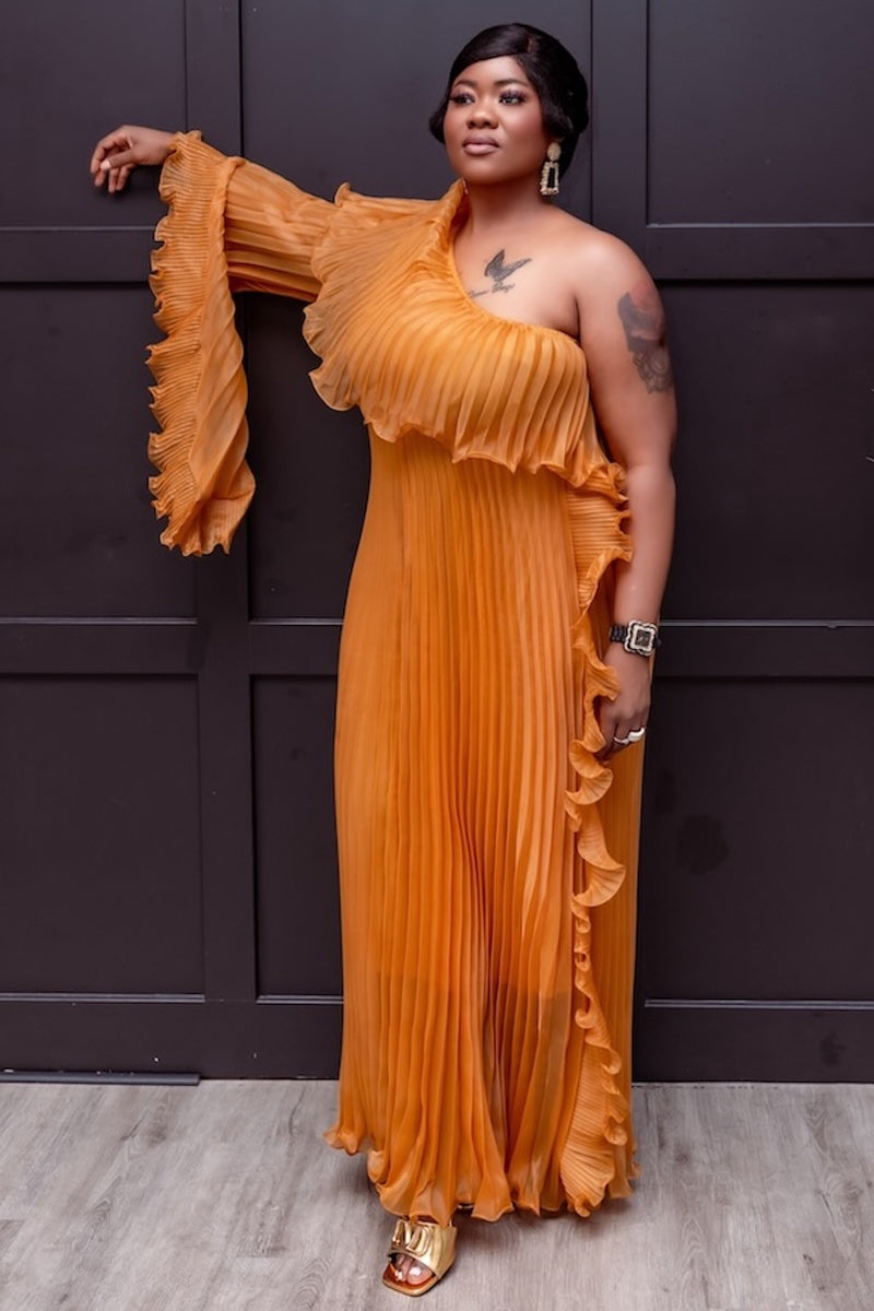 Myike One-Shoulder Dress