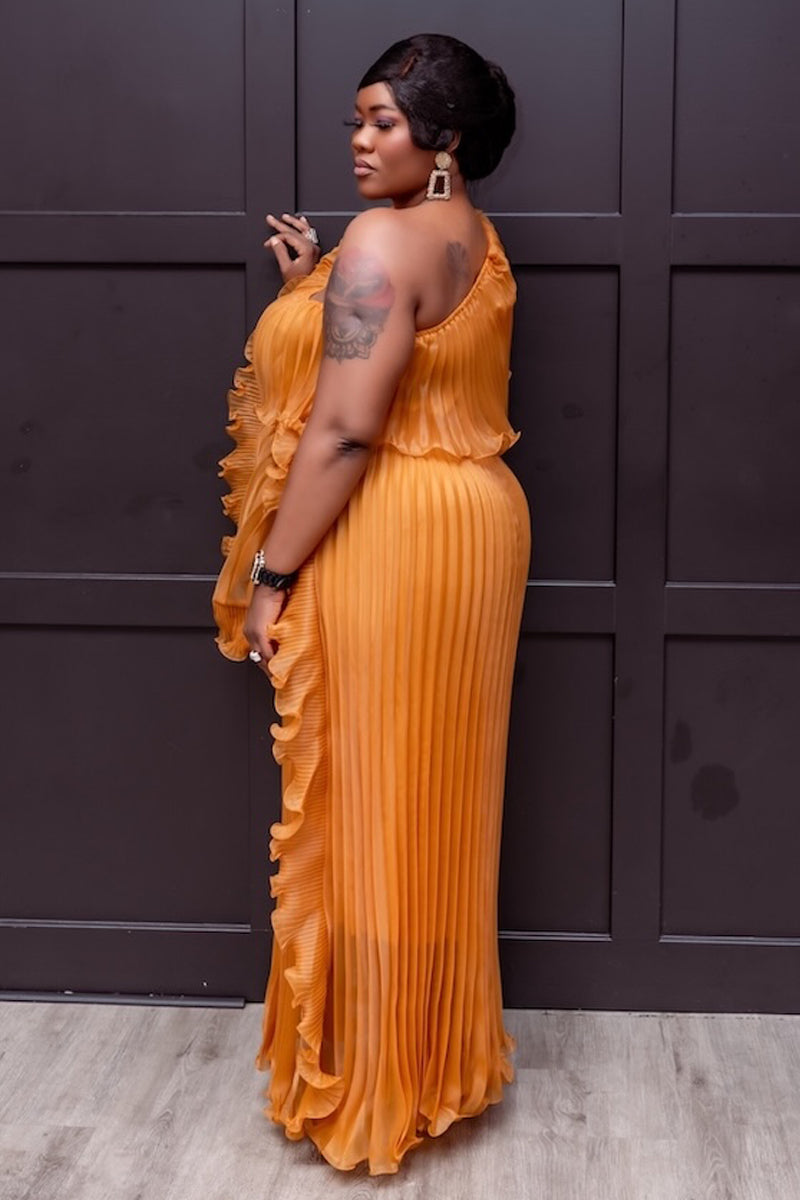 Myike One-Shoulder Dress