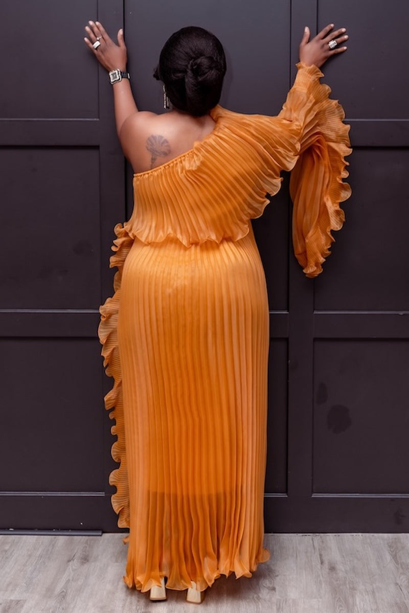 Myike One-Shoulder Dress