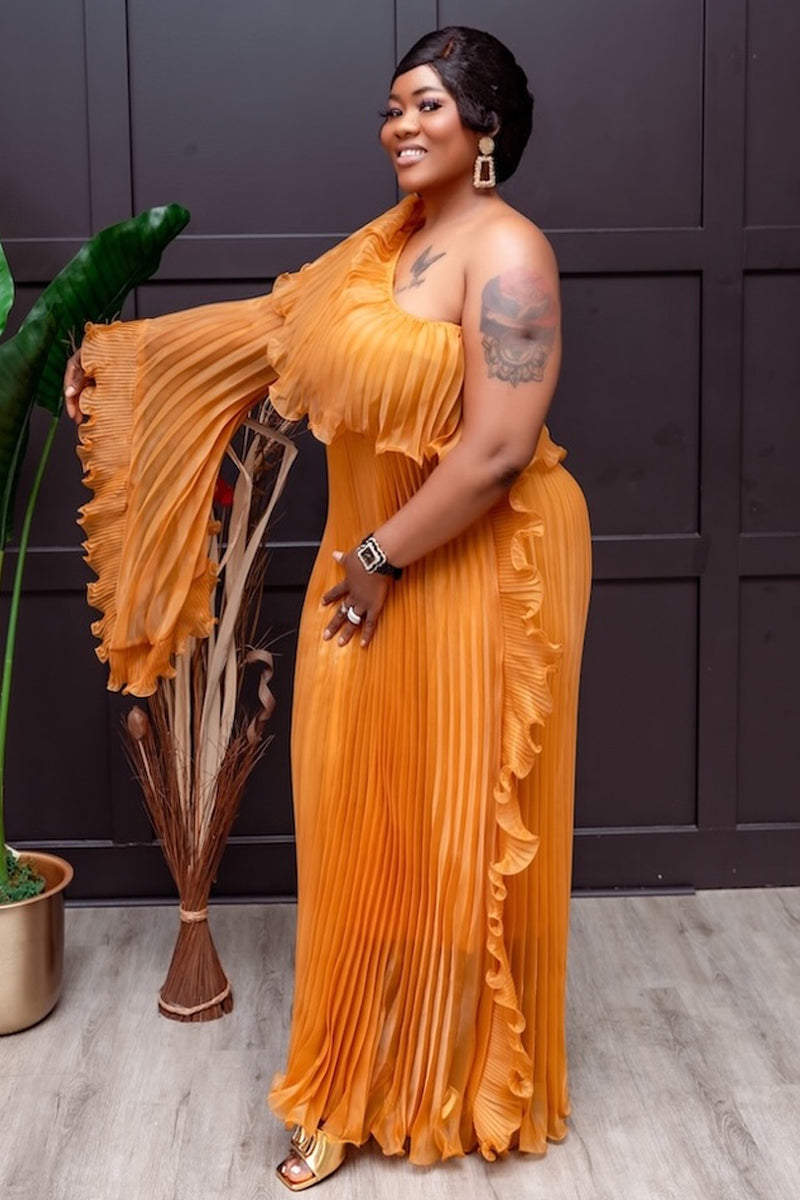 Myike One-Shoulder Dress