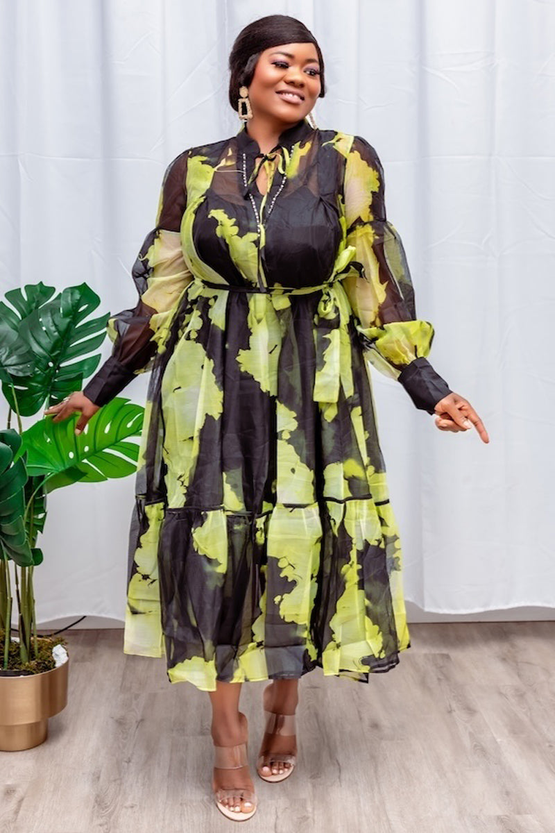 Sally Enchanted Forest Midi Dress