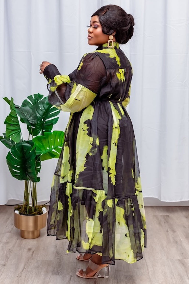 Sally Enchanted Forest Midi Dress