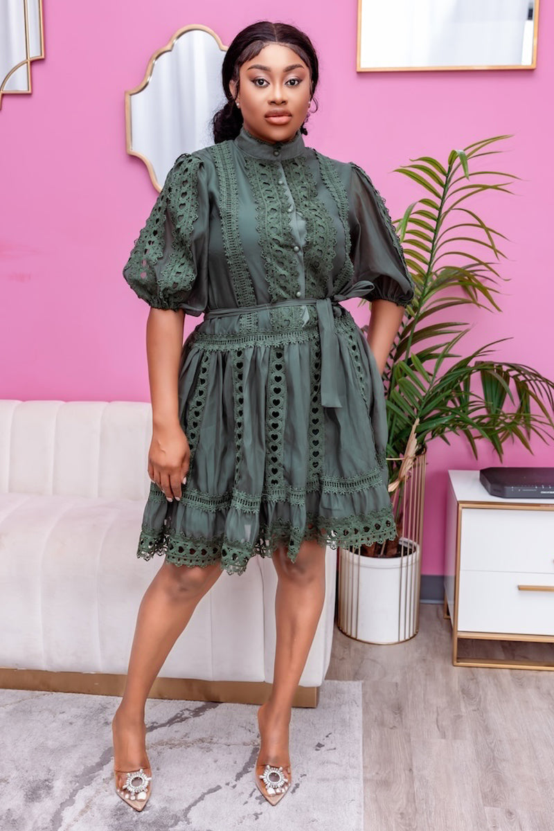 Olive Garden Lace Dress