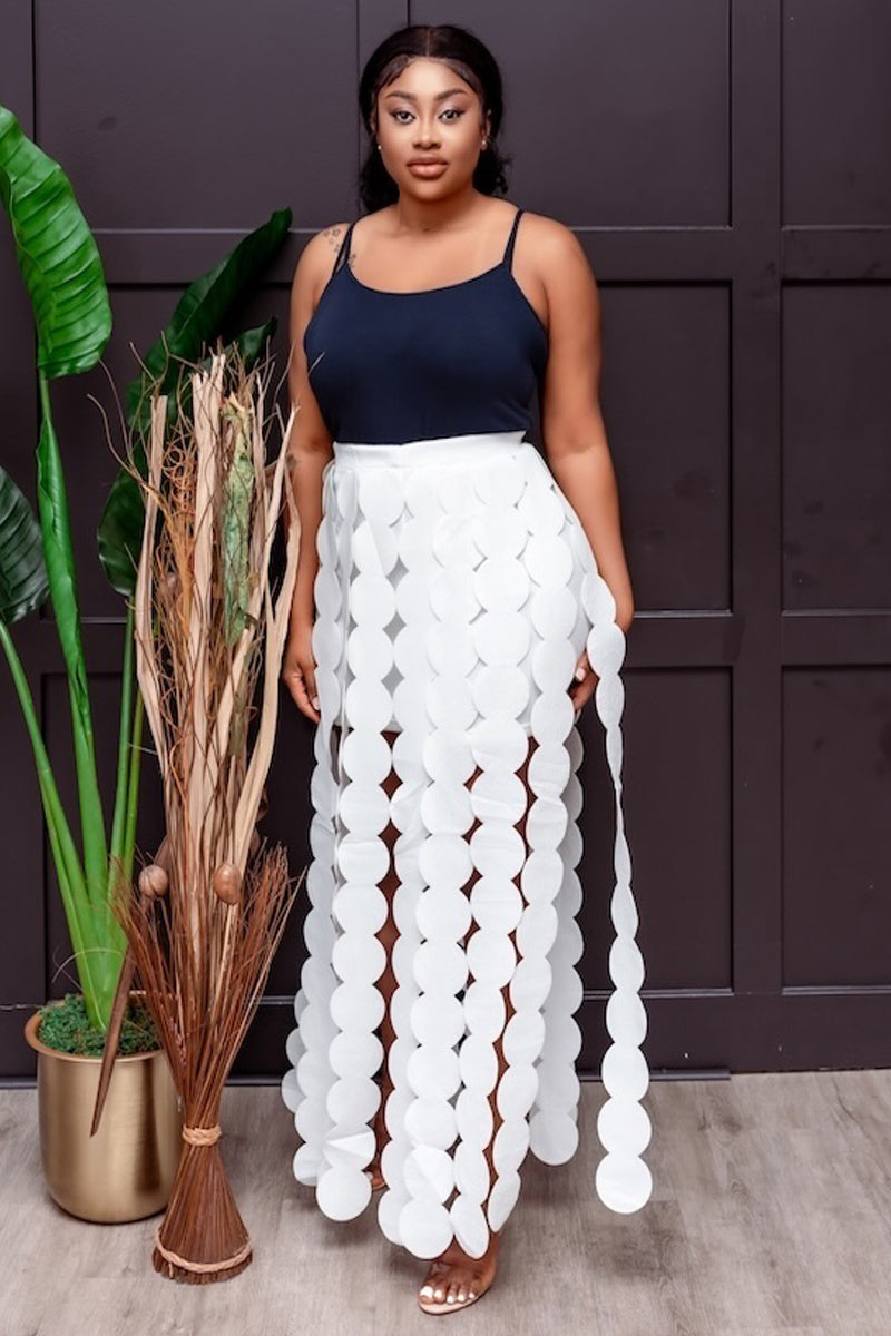 Luna Cascade Sheer Skirt