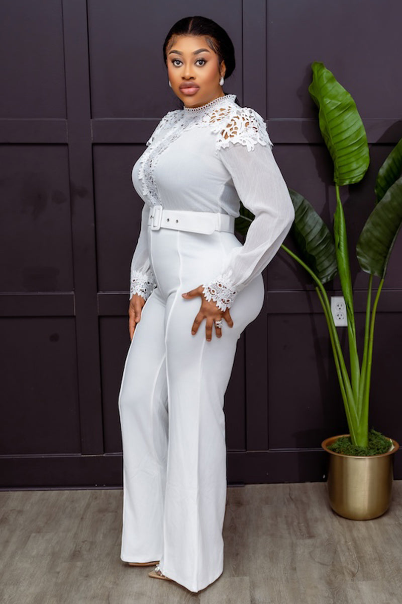 Lace Enchantment Jumpsuit