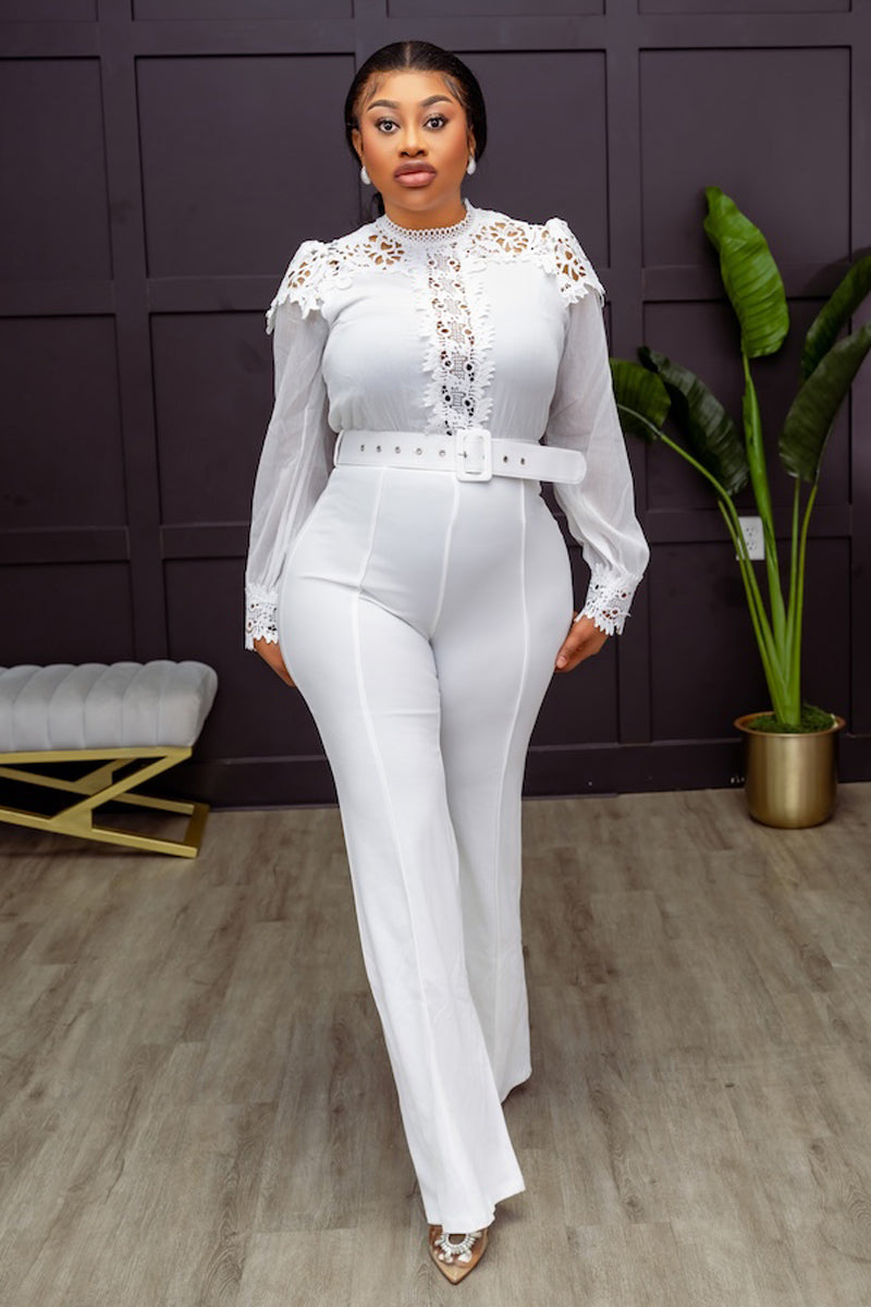 Lace Enchantment Jumpsuit