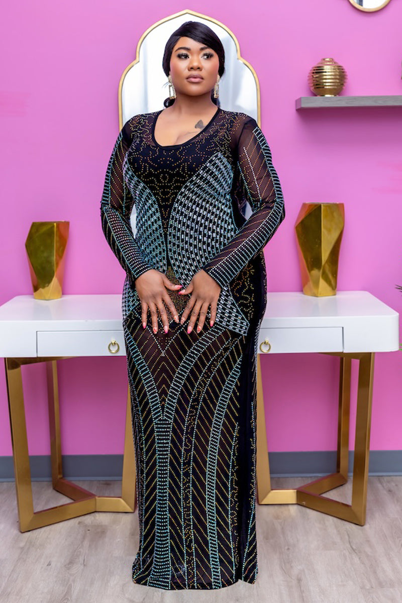 SHEER STUNNING DRESS