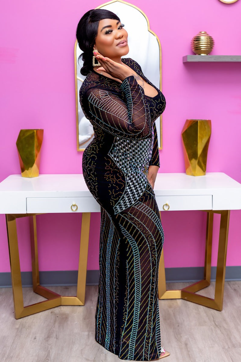 SHEER STUNNING DRESS