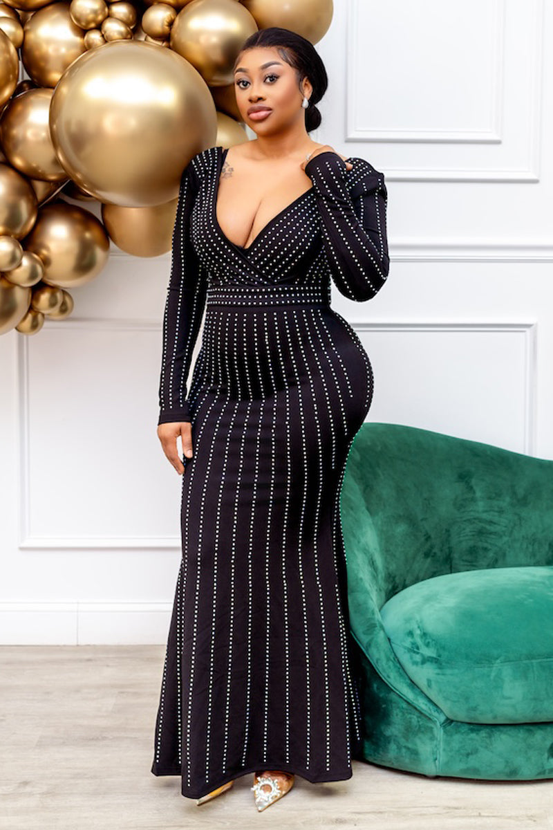 NICOLE STUNNING BODYCON GOWN