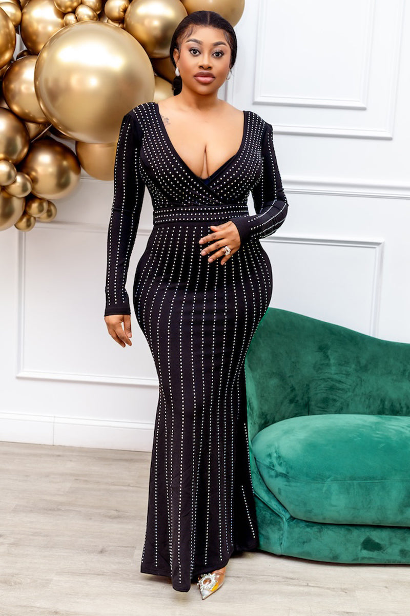 NICOLE STUNNING BODYCON GOWN