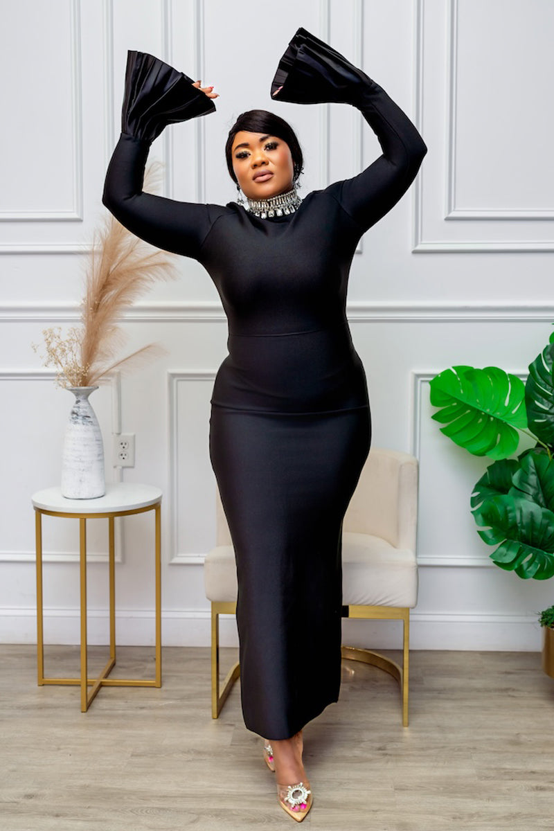 Laterika Bodycon Maxi bandage Dress