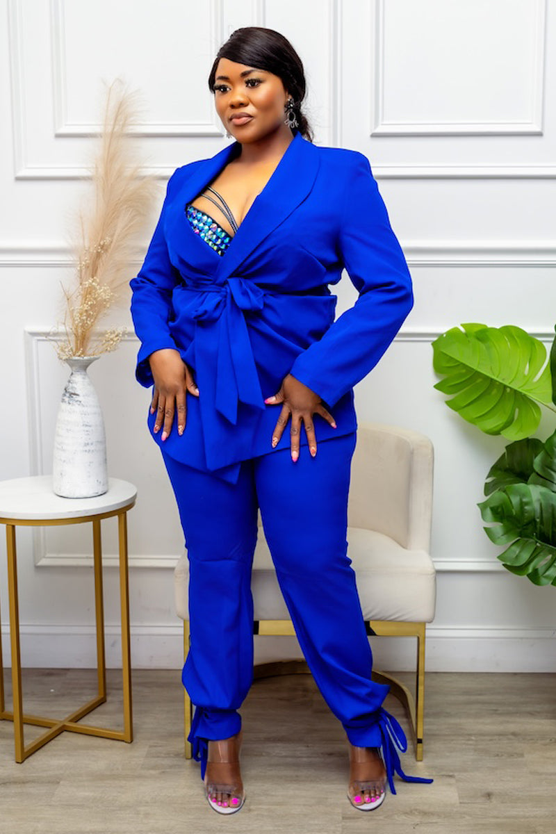 Sapphire Symphony Suit Ensemble