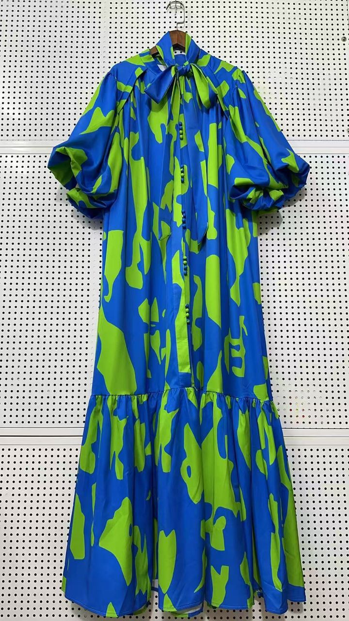 Serenity Geo Maxi Dress