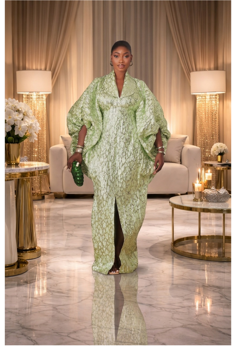 Kamilah Luxe Brocade Kaftan