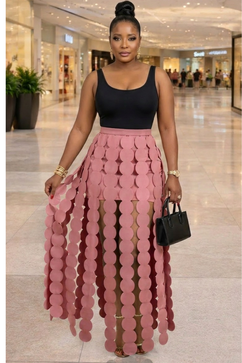 Noir Eclipse Statement Skirt