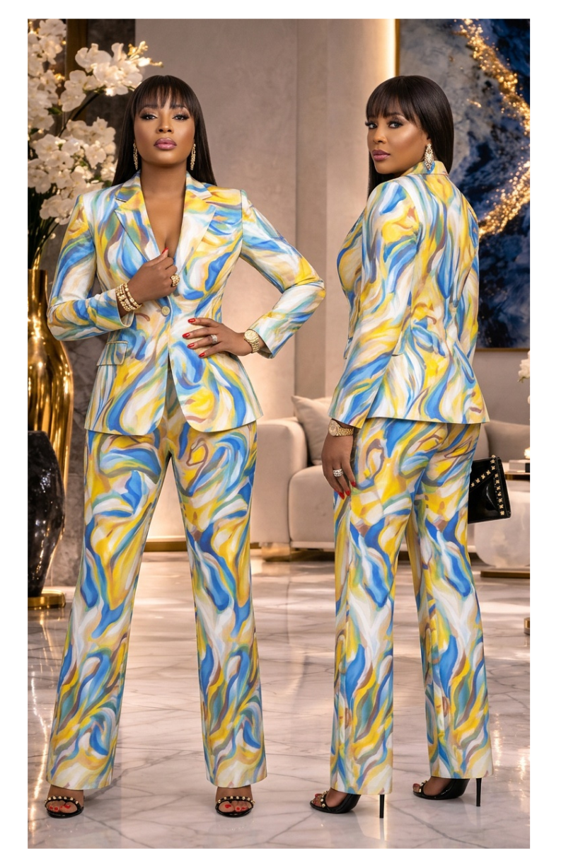 Soraya Luxe Pant & Blazer Set
