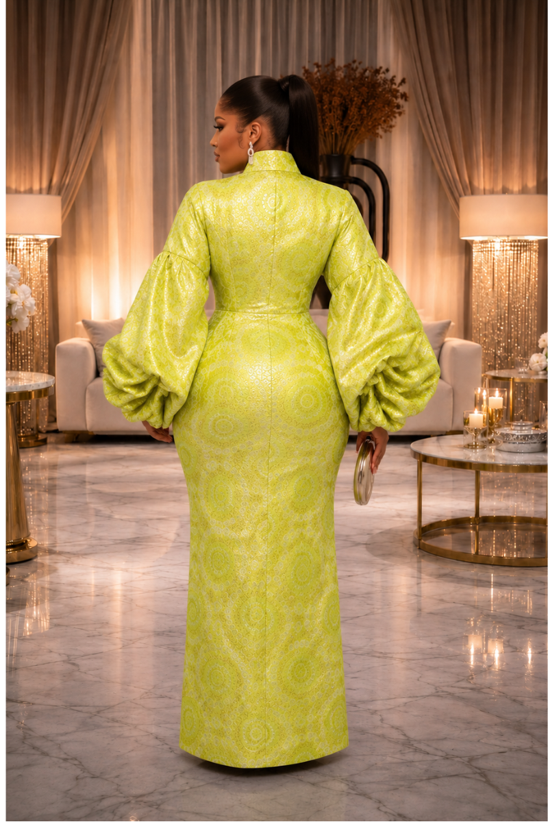 Vara Brocade Gown