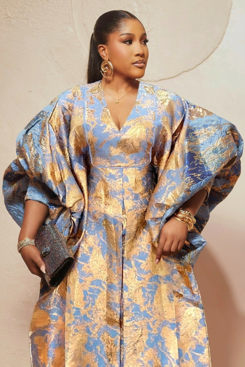 Khadijah Luxe Brocade Kaftan