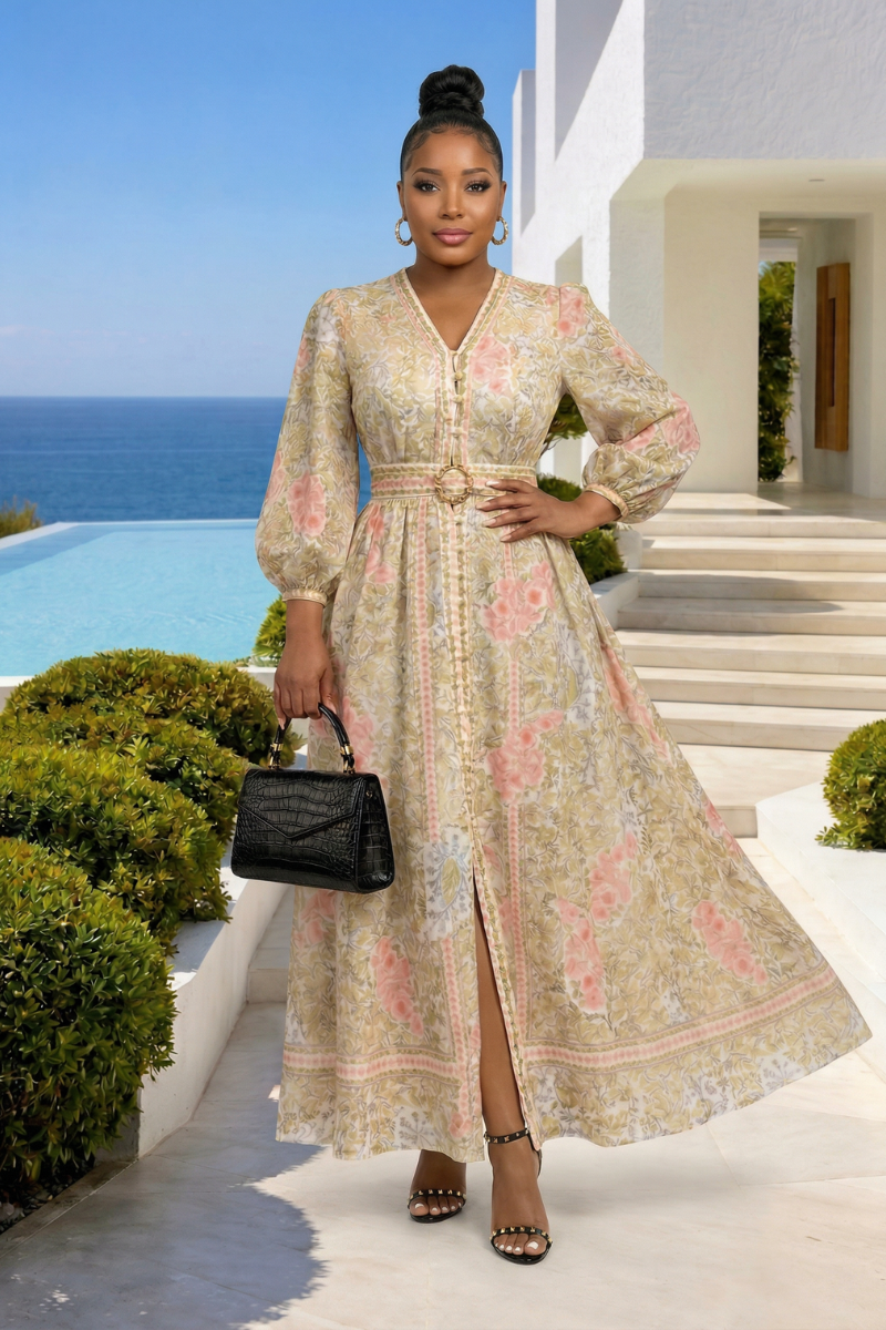 Garden Bloom Maxi Dress