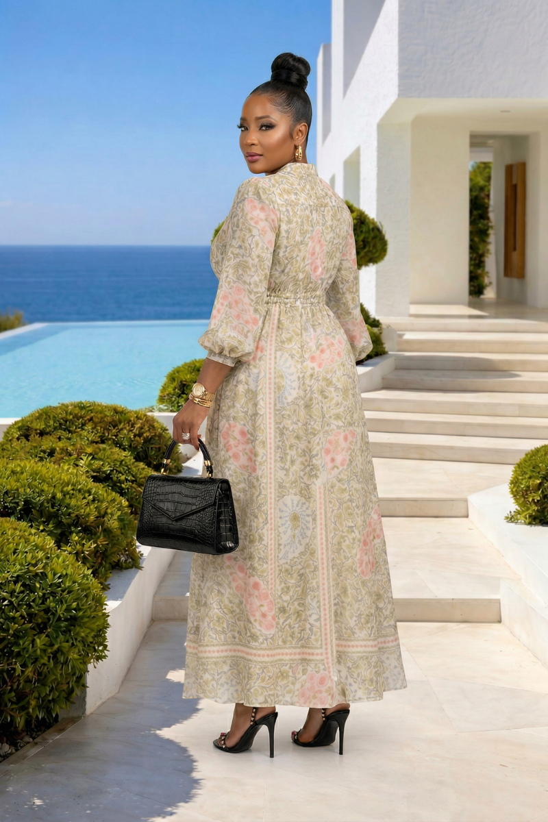 Garden Bloom Maxi Dress