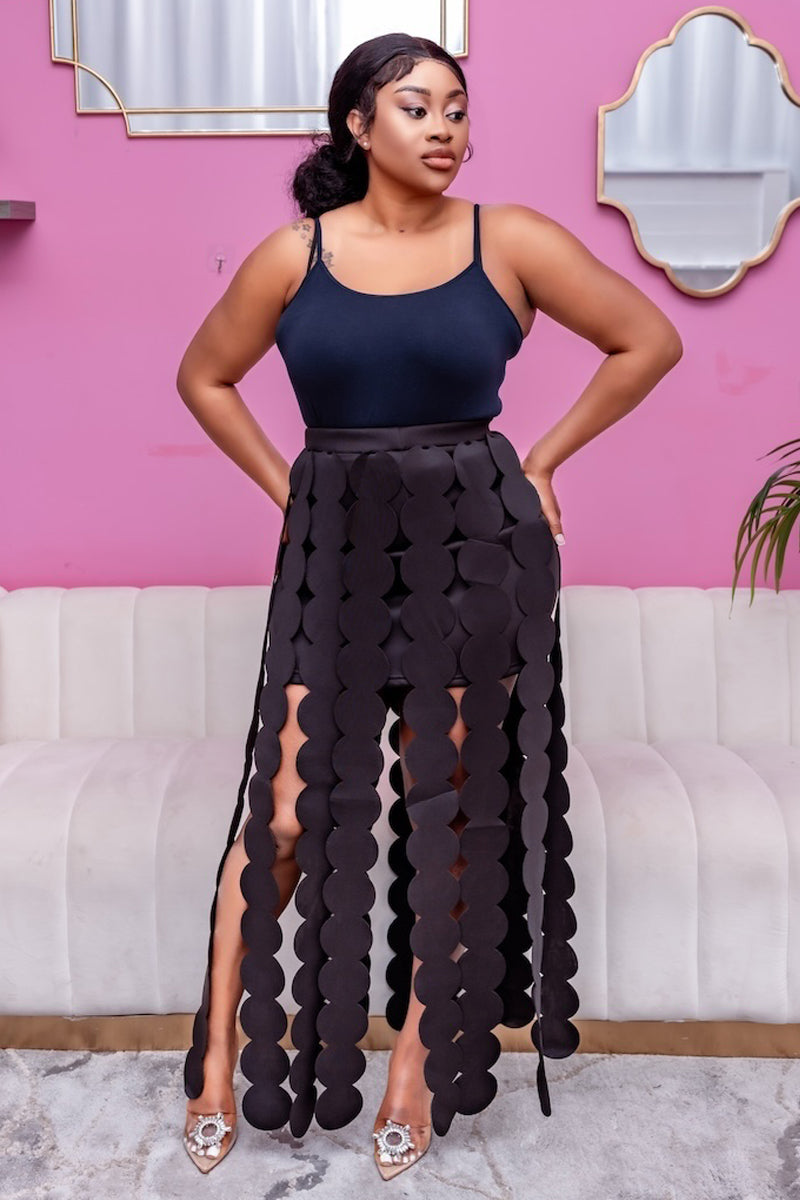 Luna Cascade Sheer Skirt