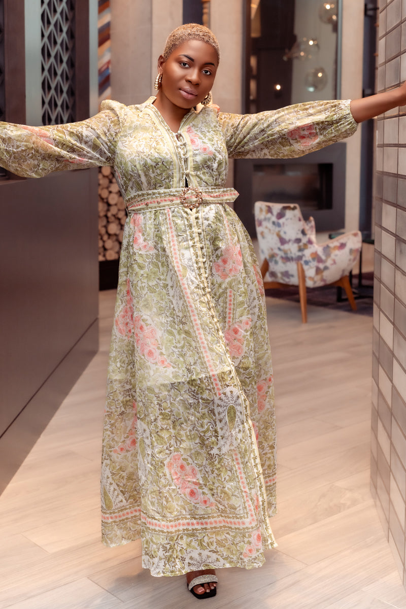 Garden Bloom Maxi Dress