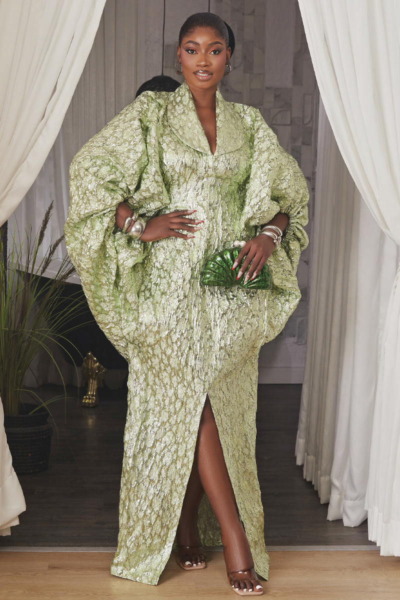 Kamilah Luxe Brocade Kaftan