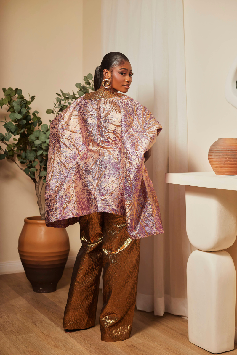 Morayo  Brocade Pant Set