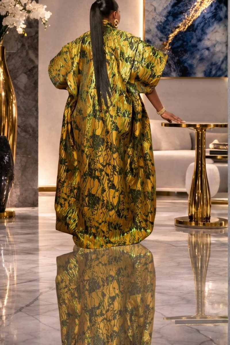 Adanna Luxe Brocade Set with Kimono