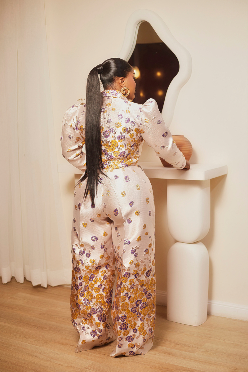 Morenike Luxe Brocade Pant Set