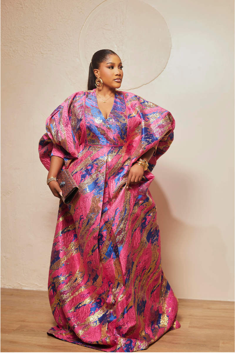 Khadijah Luxe Brocade Kaftan