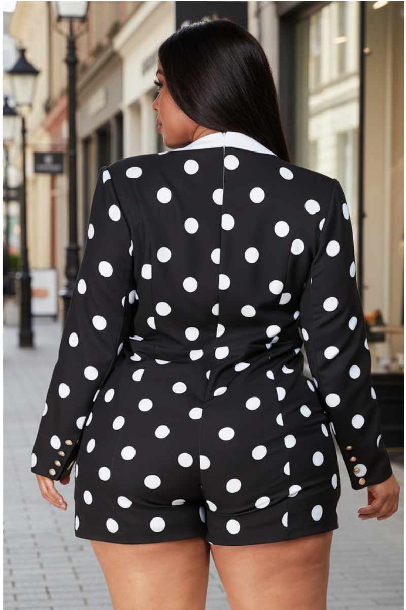 Harper Polka Dot Romper
