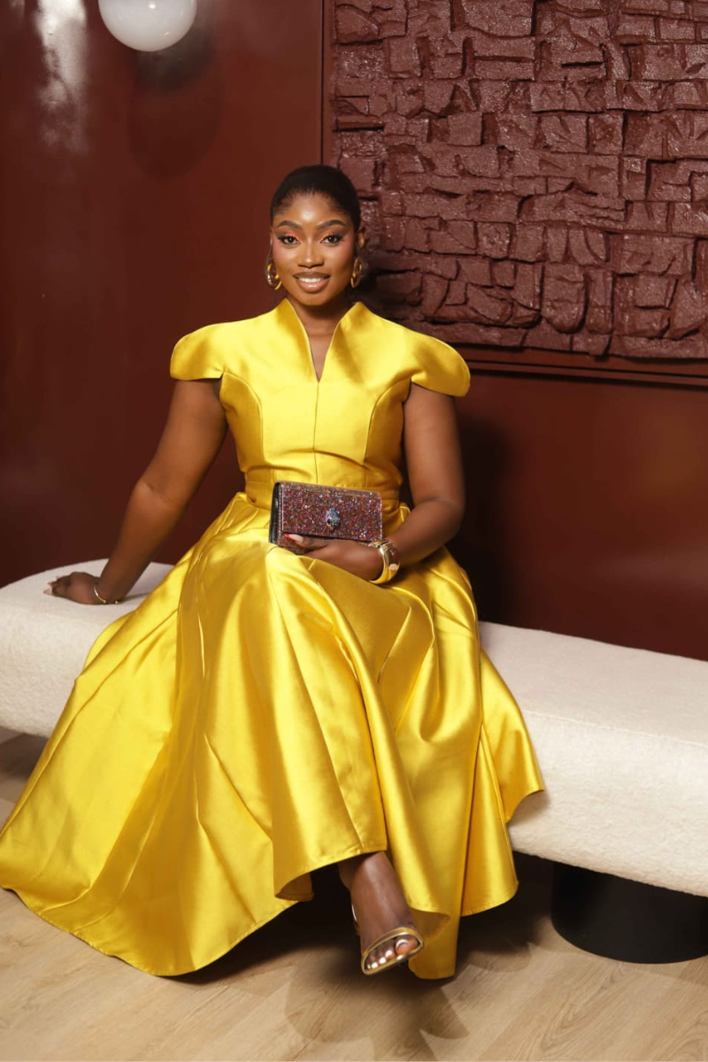 Michelle Gold Ball Gown