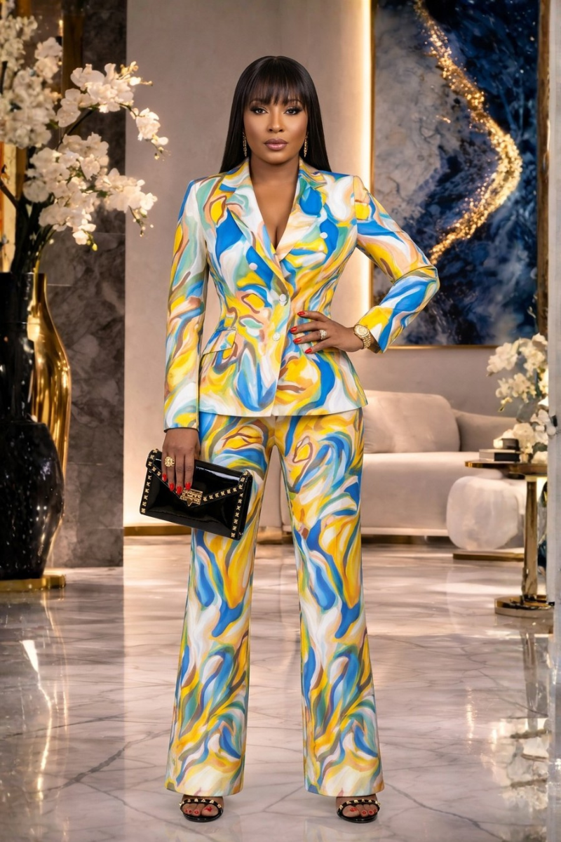 Soraya Luxe Pant &amp; Blazer Set