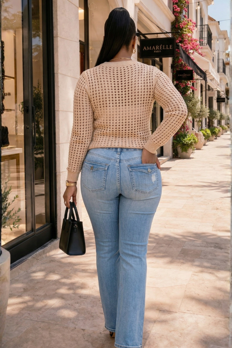 Sunny Knit Sweater Top