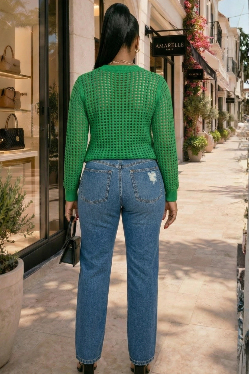 Sunny Knit Sweater Top
