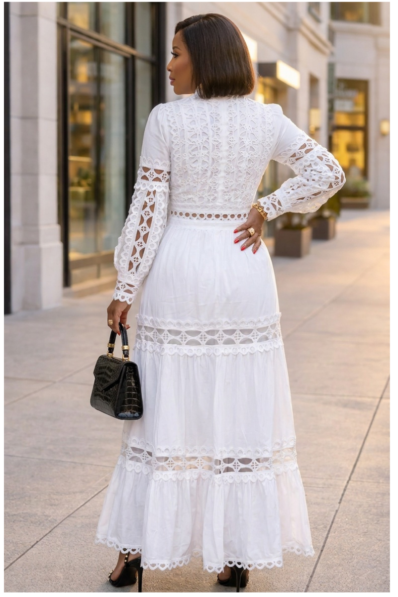 Isabella Lace Top & Skirt Set