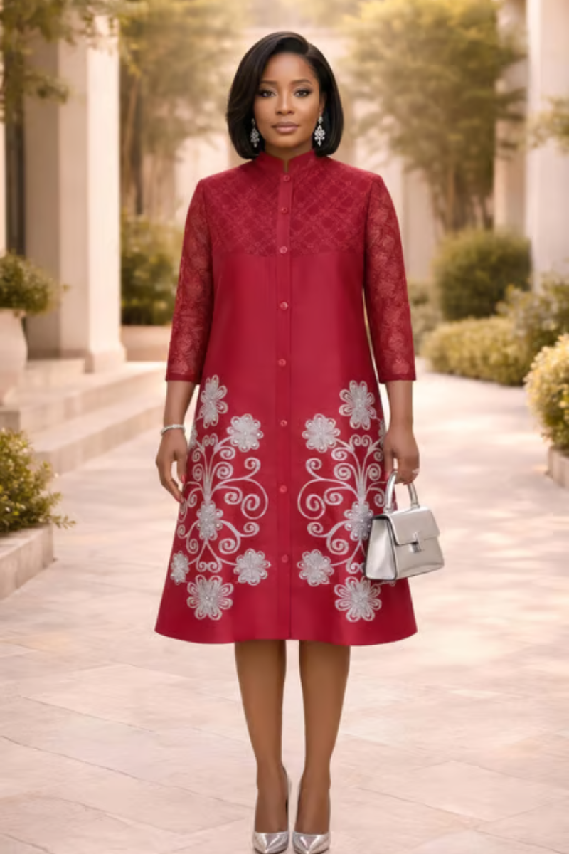 Malaika Miyake Midi Dress
