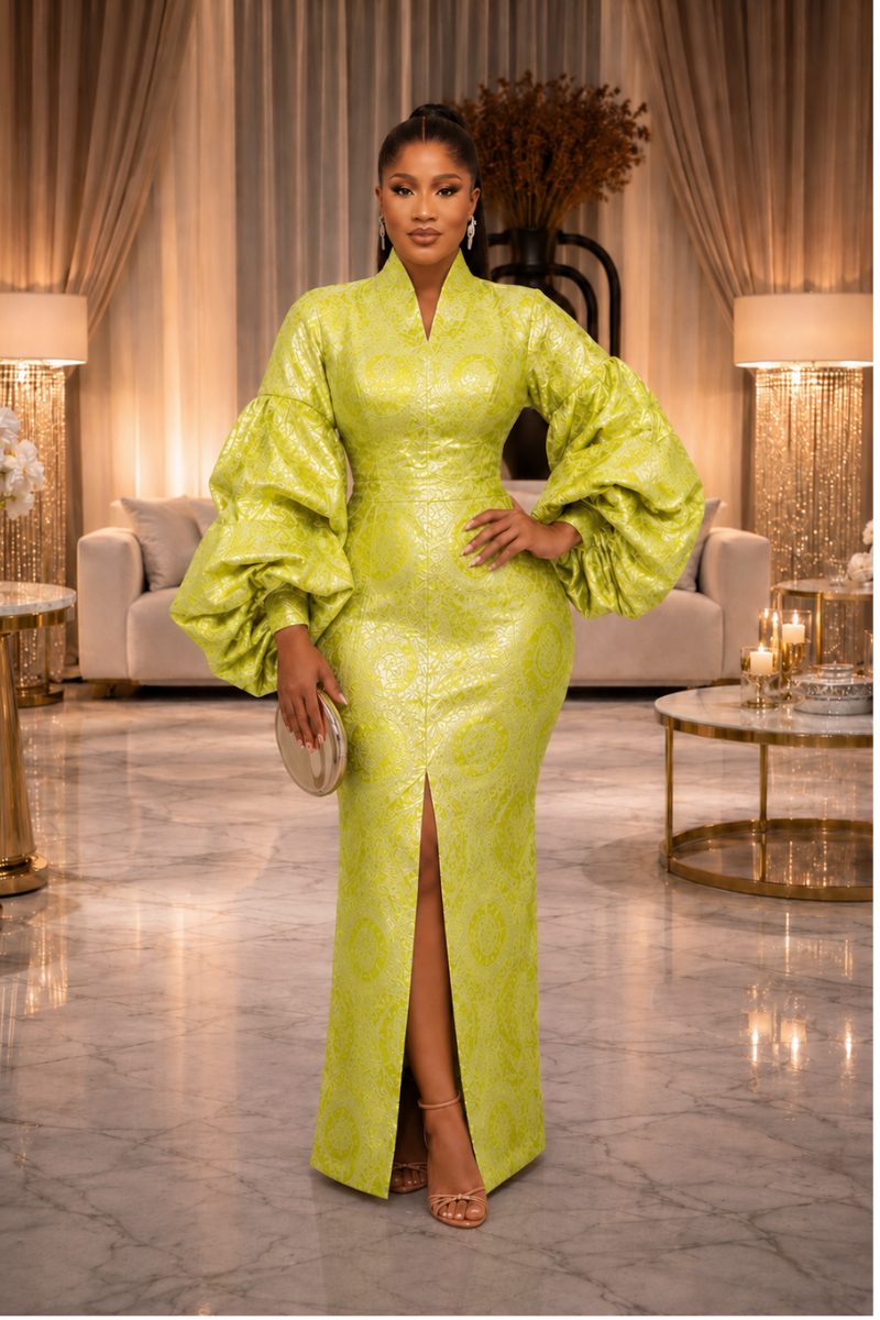 Vara Brocade Gown