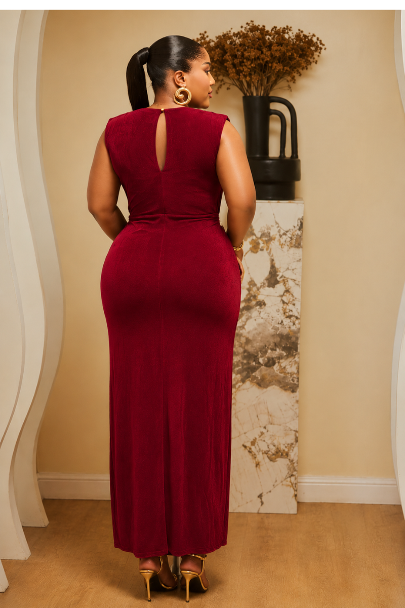 Selene Ruby Elegance Dress